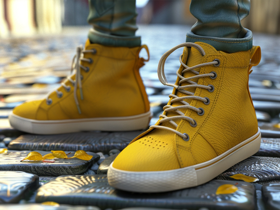 Желтые мужские кроссовки: Как стать центром внимания, сделав правильный выбор