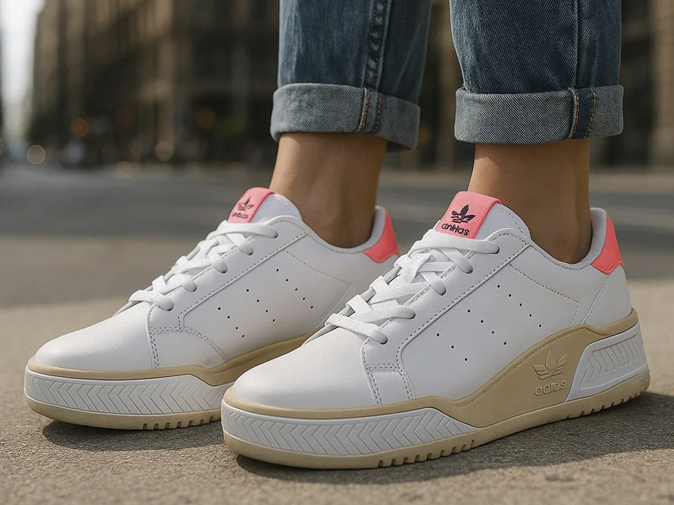 Кроссовки для ценителей минимализма: Adidas Court Tourino Bold