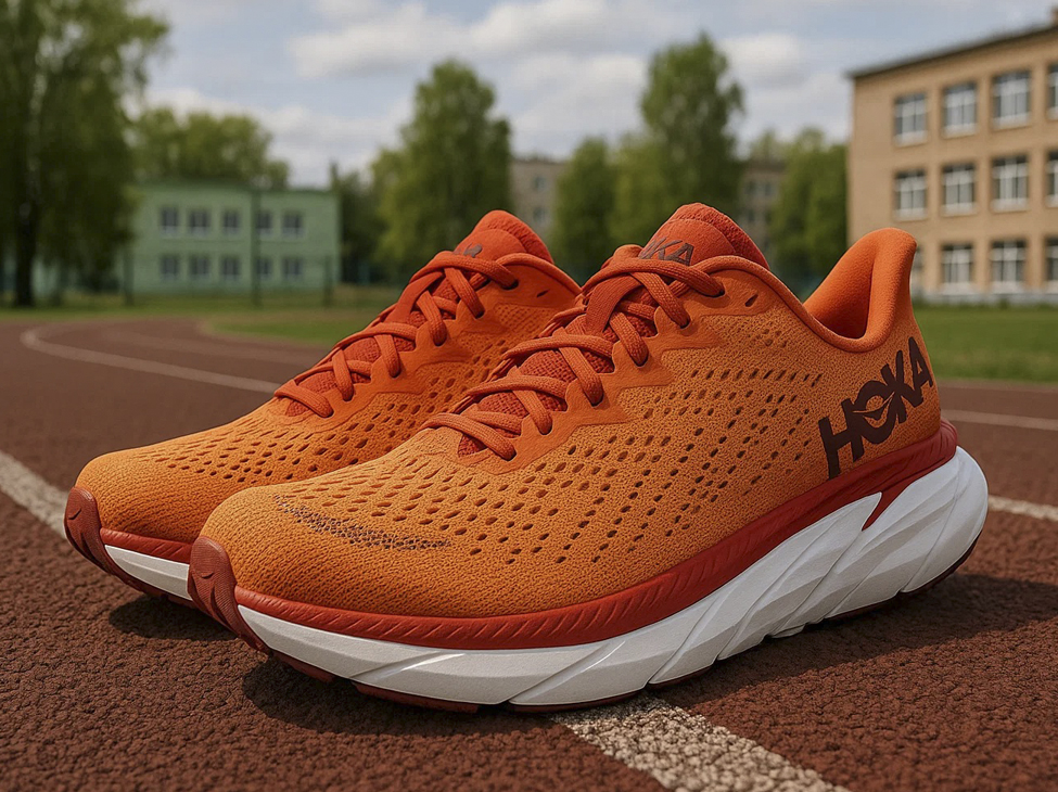 Кроссовки с мягкой подошвой Hoka Clifton 8 для бега и прогулок