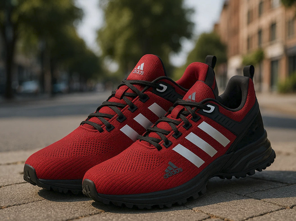 Легкие кроссовки Adidas Marathon с дышащим верхом