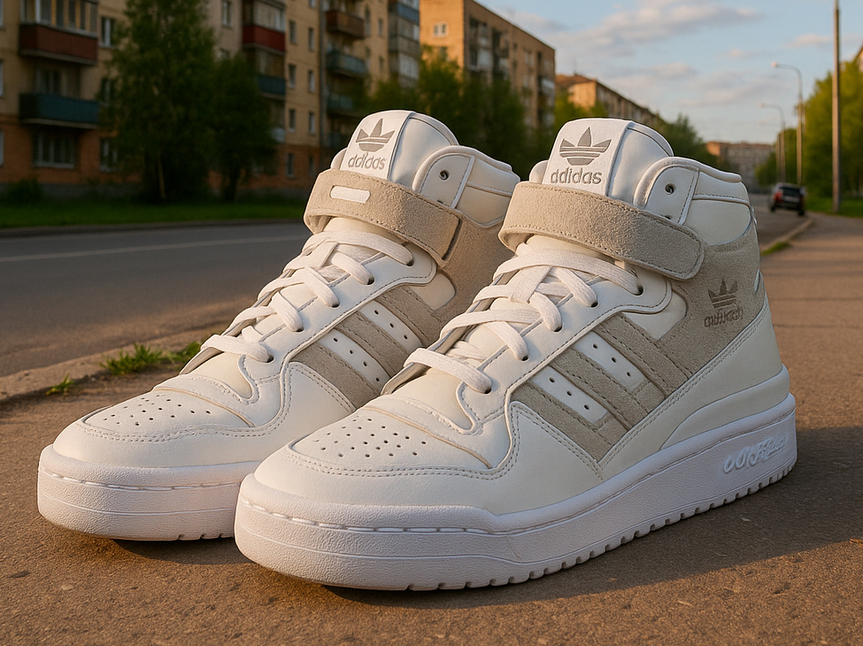 То что нужно на лето: высокие кроссовки Adidas Forum 84