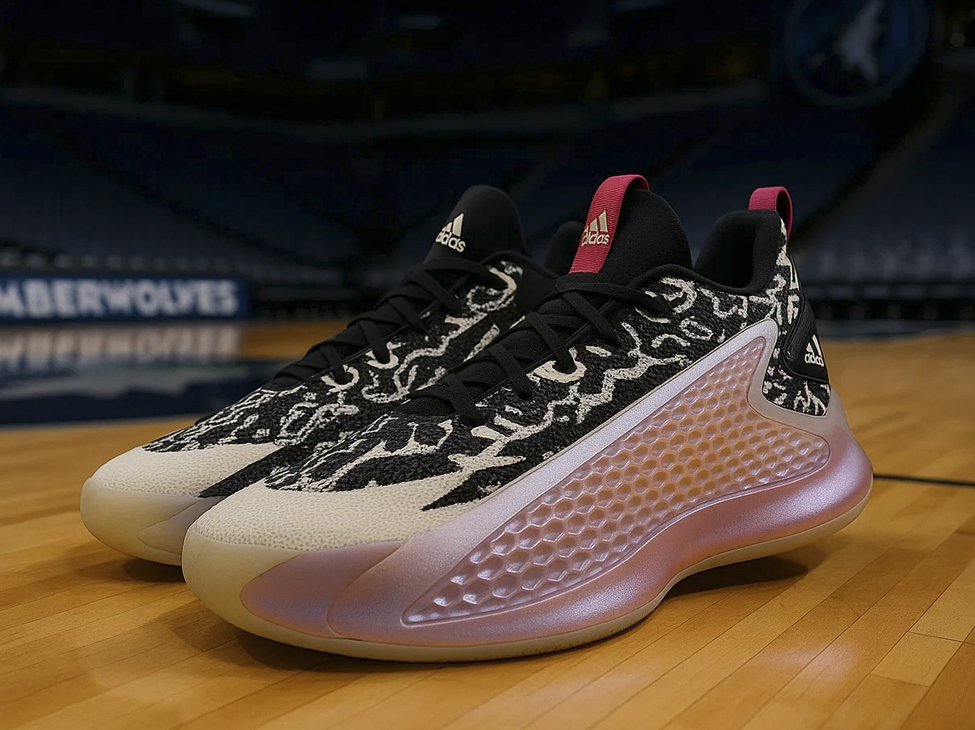 Яркие кроссовки Adidas Anthony Edwards 1 Low звезды НБА