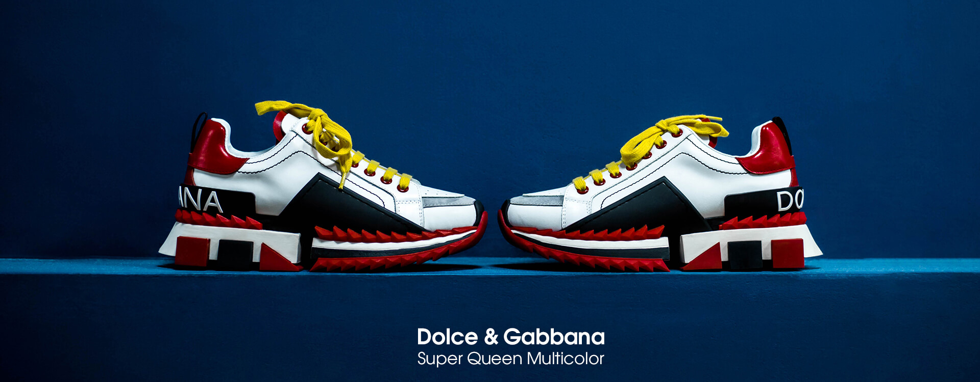 Кроссовки Dolce & Gabbana Super Queen Multicolor