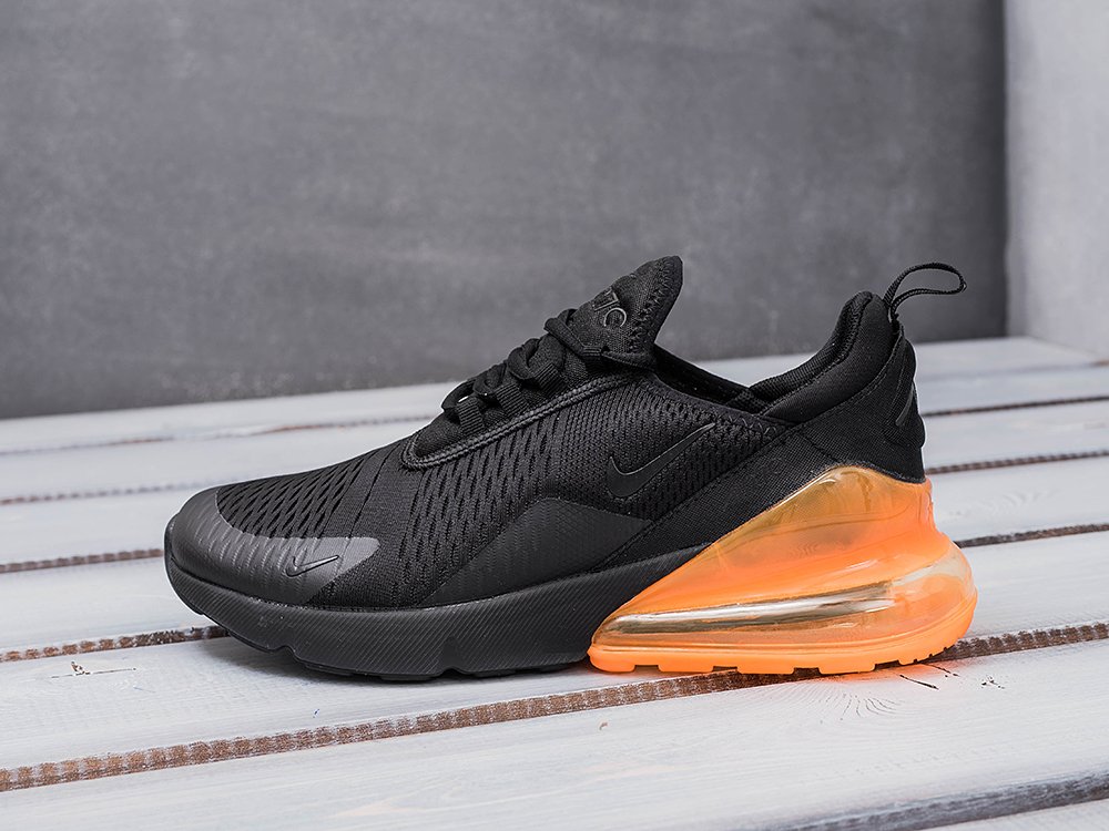 Nike air max shop 270 black tonal orange