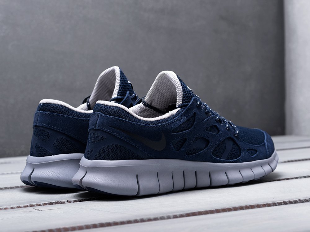 Кроссовки Nike Free Run 2 цвет Синий 