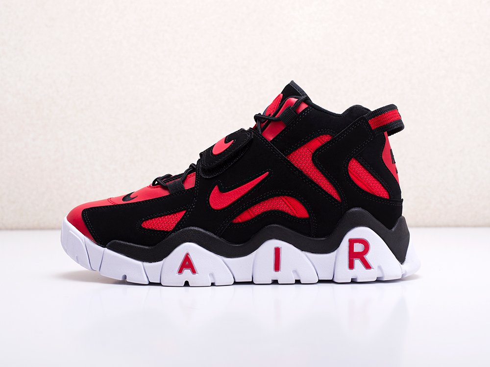 nike air barrage mid red