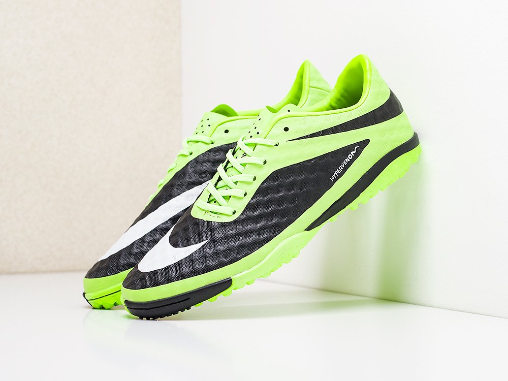 Футбольная обувь Nike HypervenomX Phelon III TF цвет Зеленый купить по цене  2190 рублей в интернет-магазине outmaxshop.ru с доставкой ☑️