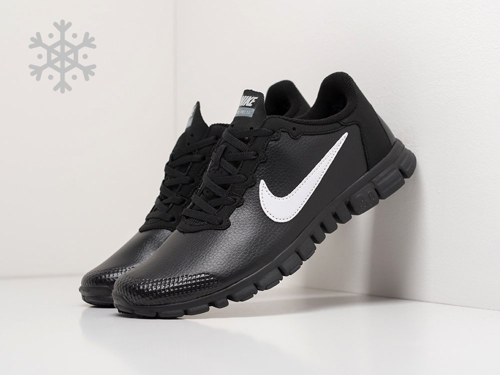 Nike free run womens black and white online