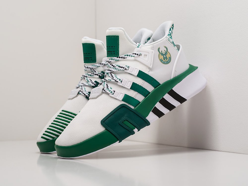 Adidas eqt white and green on sale