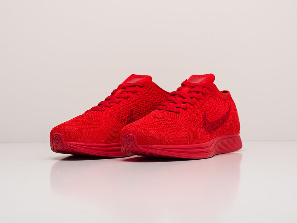 all red nike flyknit