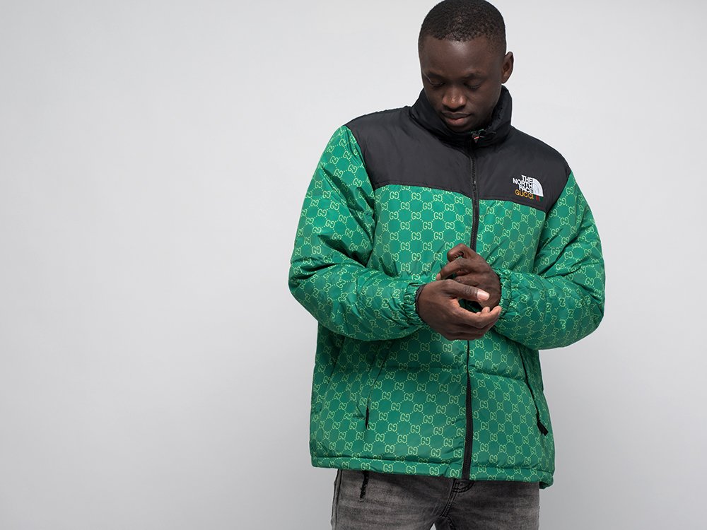 Куртка The North Face x Gucci цвет Зеленый купить по цене 3510 рублей в  интернет-магазине outmaxshop.ru с доставкой ☑️