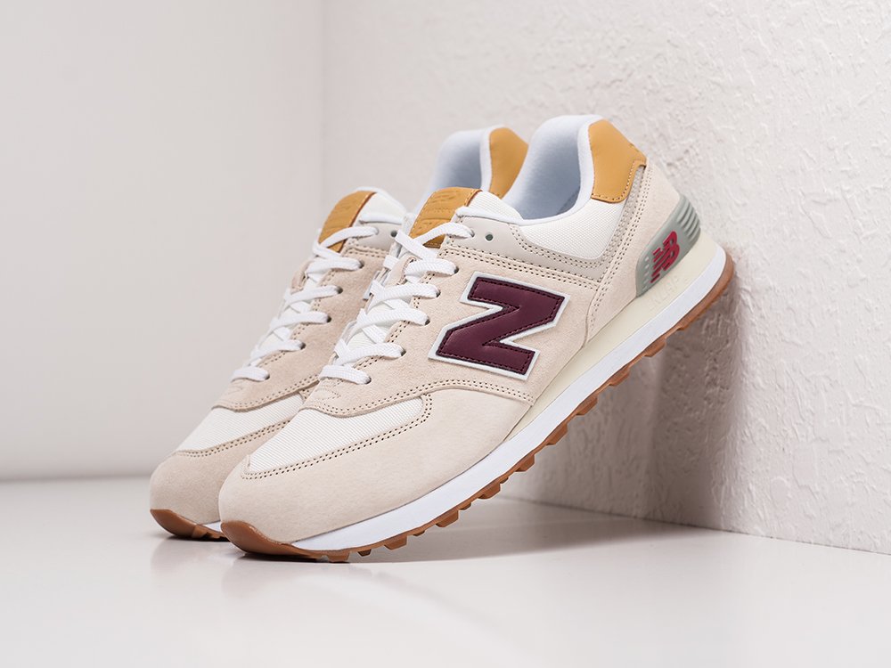 new balance beige and blue