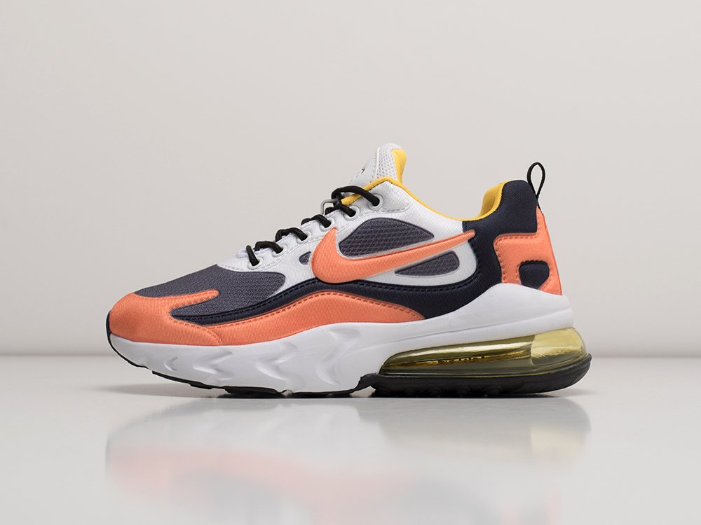 Nike air max react 270 pink and black best sale