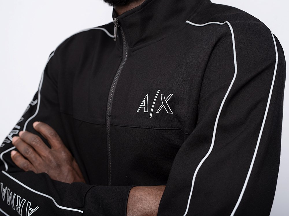 Спортивный костюм Armani Exchange цвет Черный купить по цене 5590 рублей в интернет-магазине outmaxshop.ru с доставкой ☑️