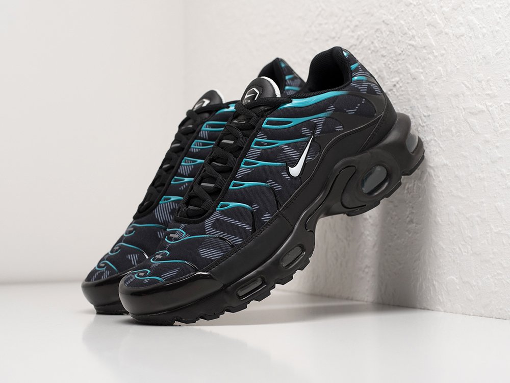 Nike air max plus tn black and blue best sale