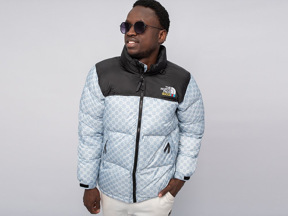Куртка The North Face x Gucci цвет Голубой купить по цене 4390 рублей в  интернет-магазине outmaxshop.ru с доставкой ☑️