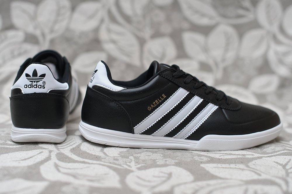 Adidas gazelle og cheap leather black