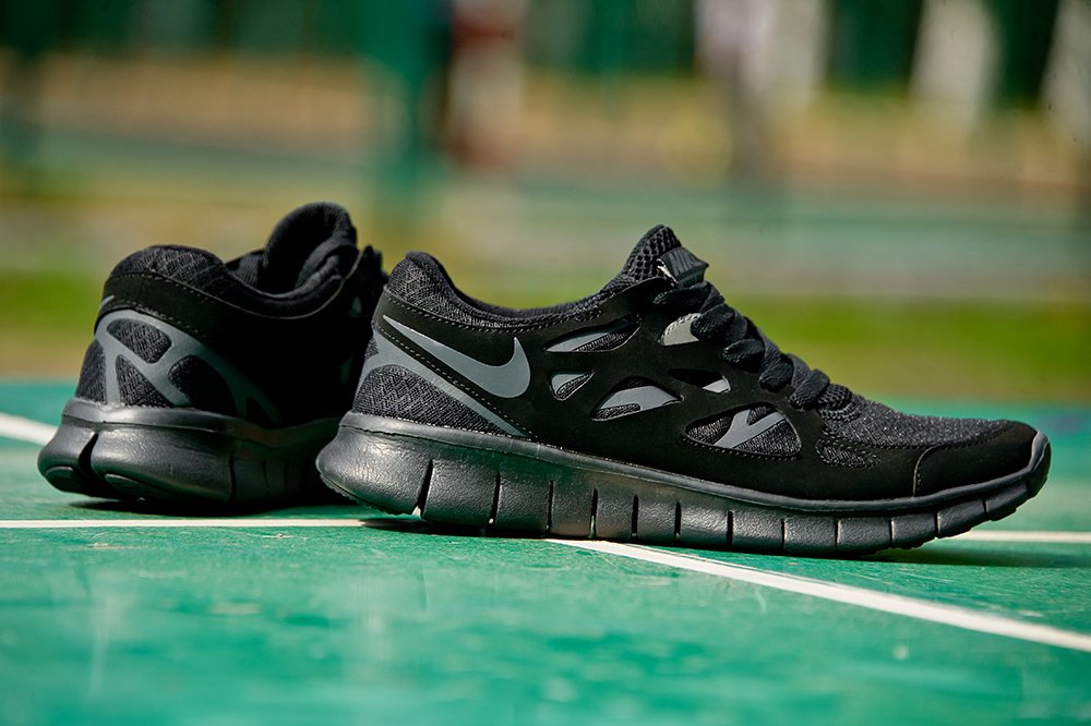 Кроссовки Nike Free Run 2 цвет Черный 