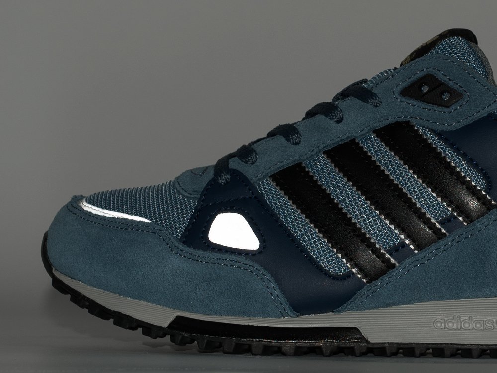 Купить Кроссовки Adidas ZX 750 цвет Синий по цене 4990 рублей в
