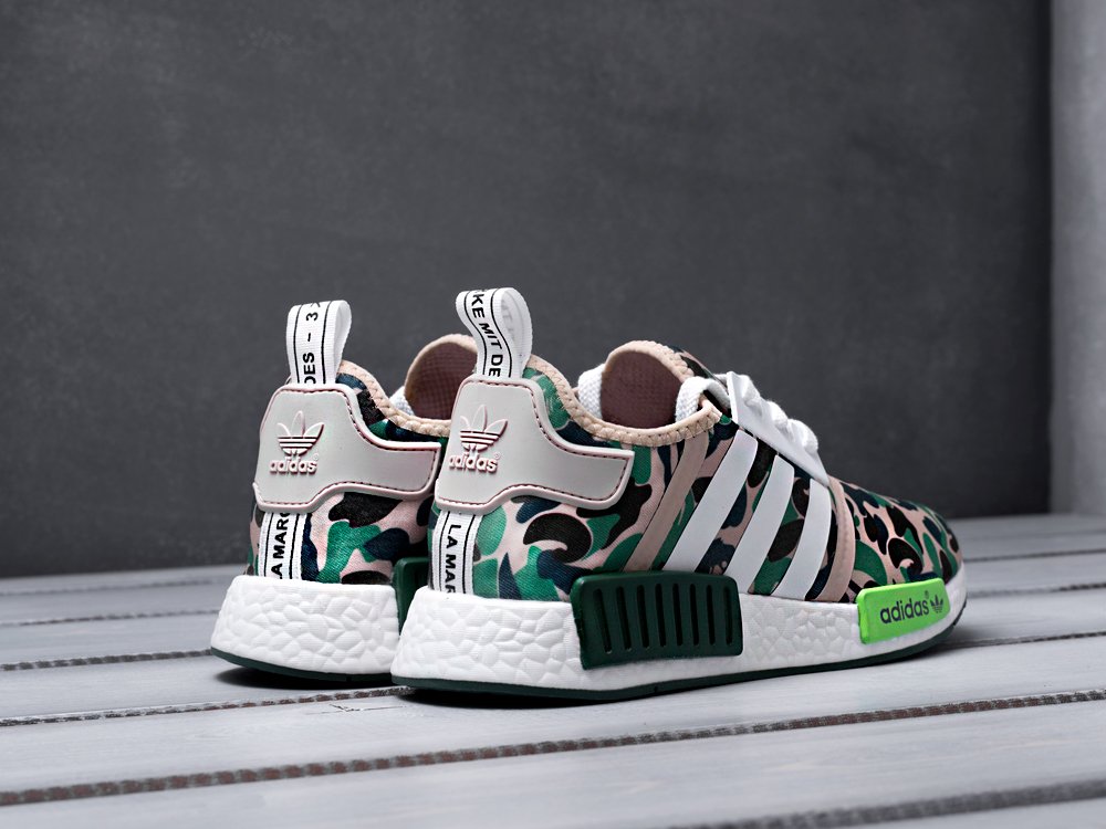 Nmd bape olive camo online