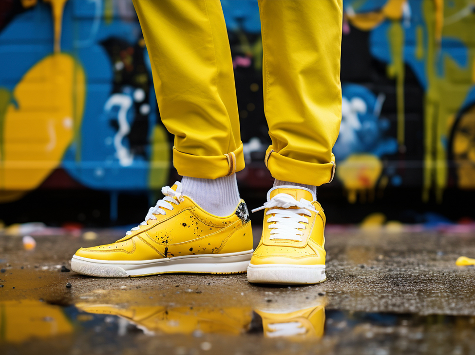 модные желтые ботинки бренд | Дзен