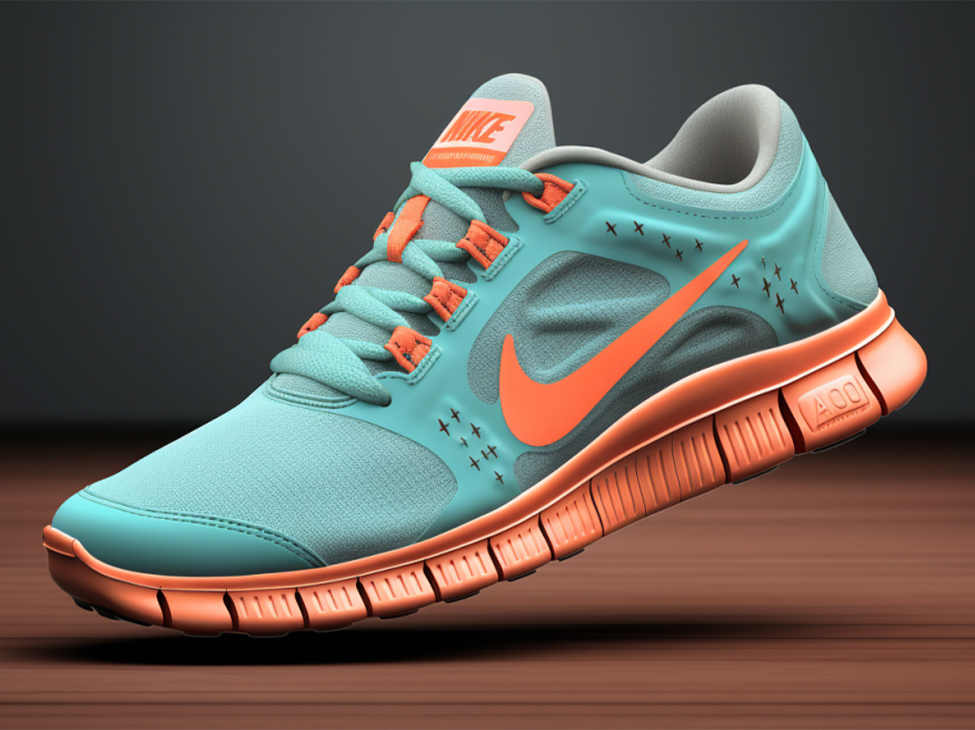 Nike free run clearance aqua