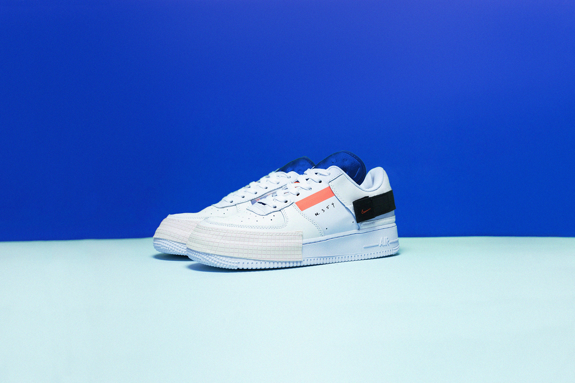 NIKE AIR FORCE 1 AF1 LOW TYPE N.345 SUMMIT WHITE