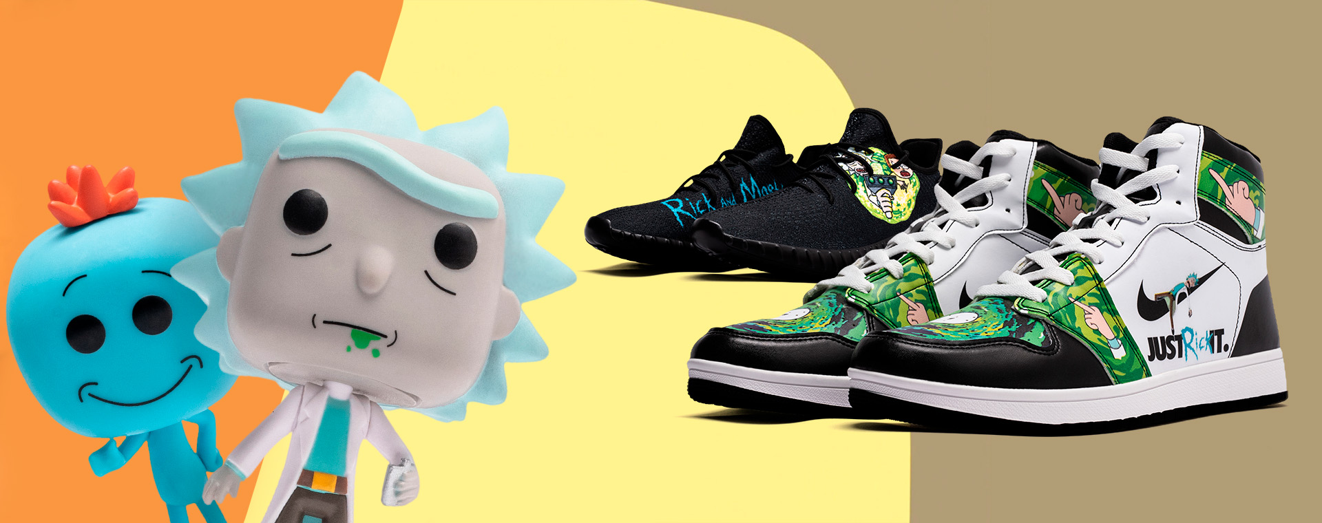 Nike air shop rick and morty