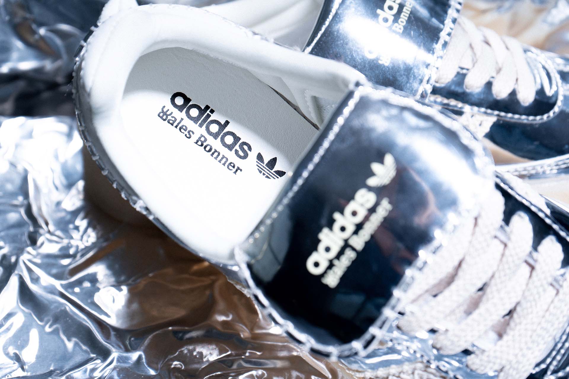 WALES BONNER X ADIDAS SAMBA 'SILVER METALLIC'