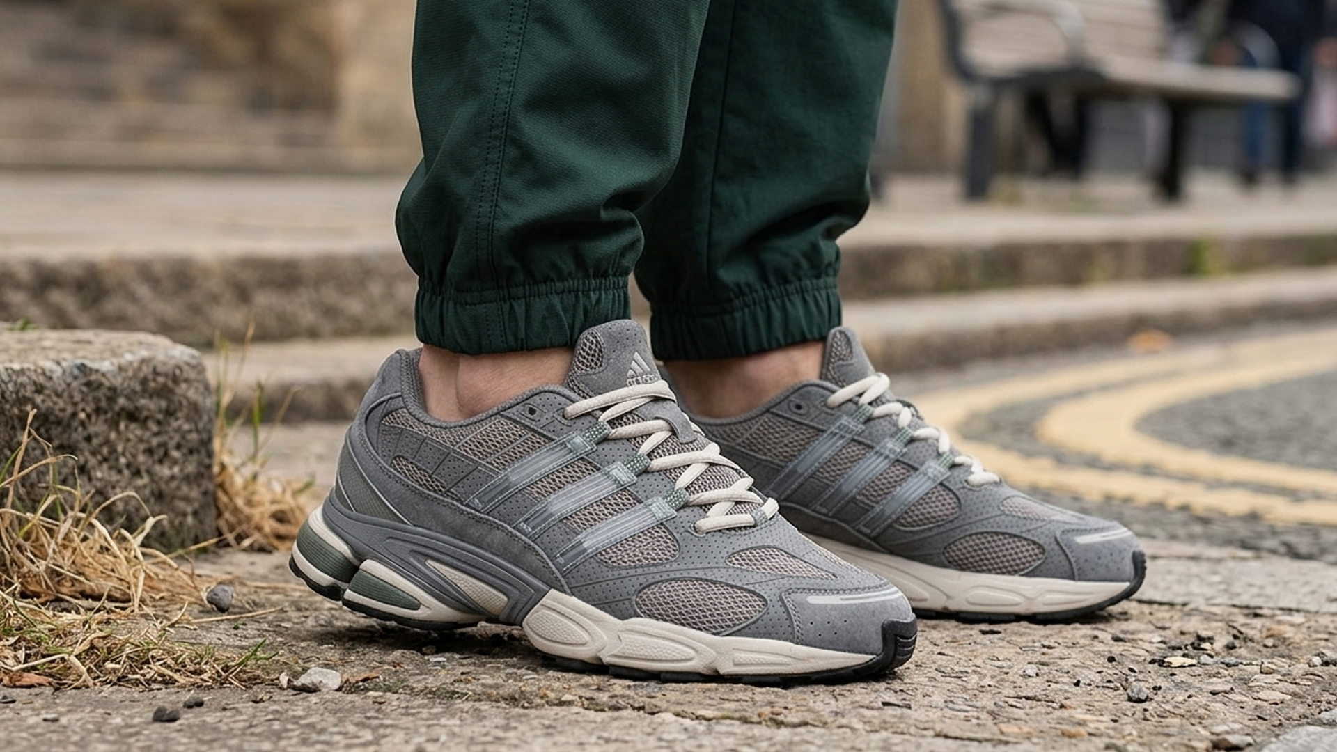 Стильные мужские кроссовки Adidas Ozweego Pro