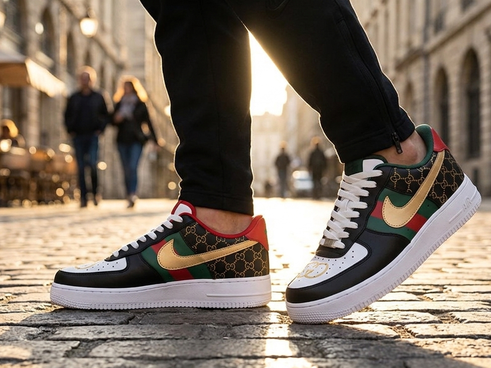 Nike x Gucci Air Force 1: как носить люксовые кроссовки каждый день 