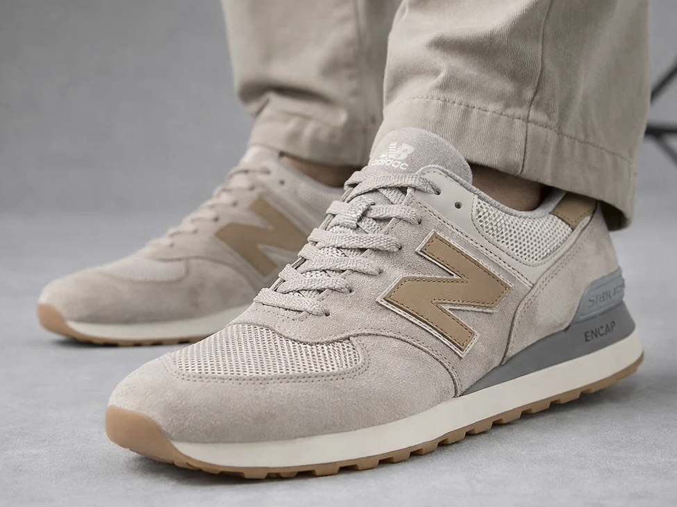 Идеальные кроссовки под брюки: New Balance 574