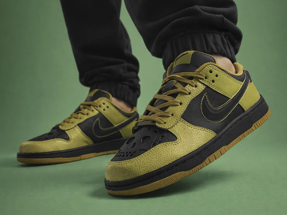 Кроссовки Найк Данк с черепом: Halloween Skull