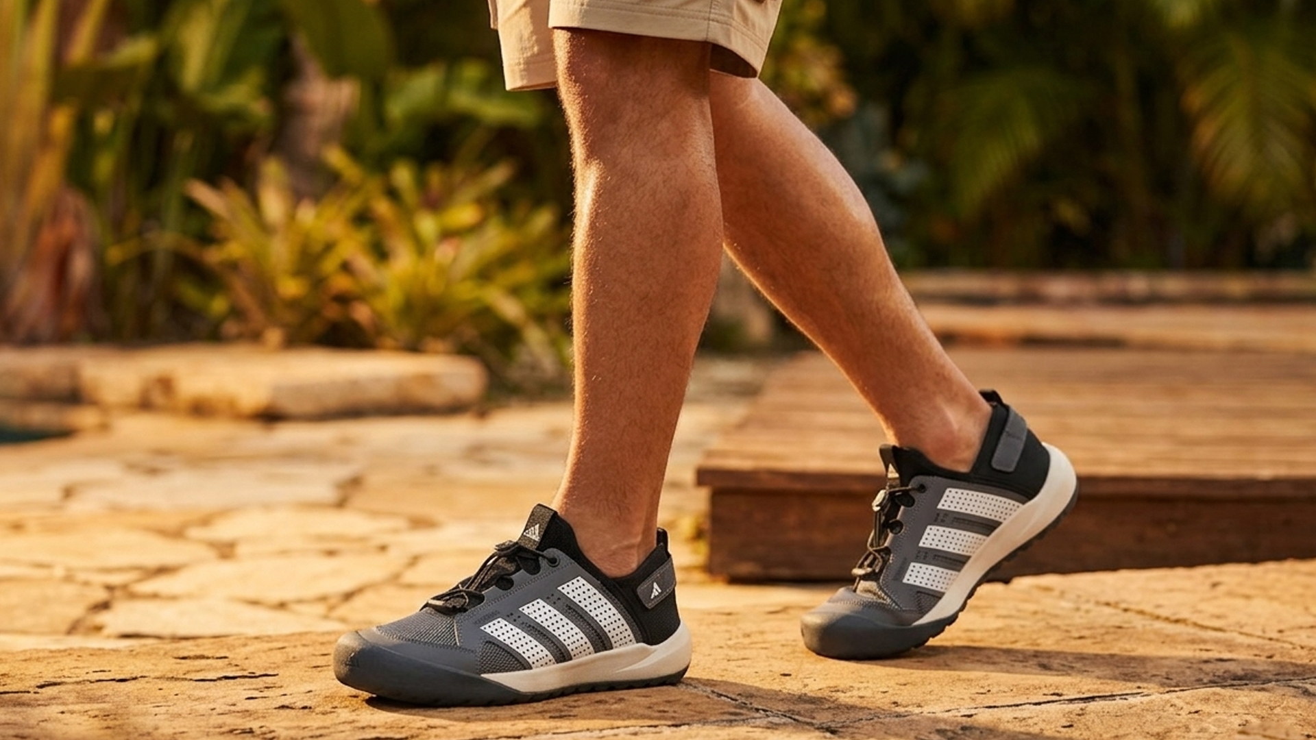 👍 Летние кроссовки Adidas Daroga 25 с дышащим верхом