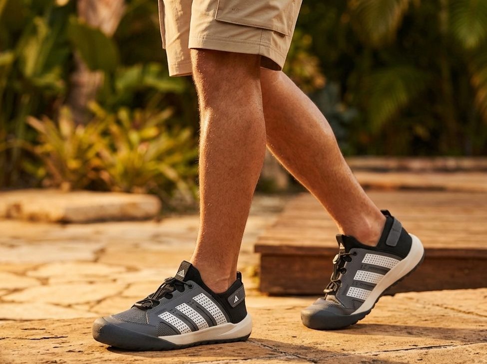 👍 Летние кроссовки Adidas Daroga 25 с дышащим верхом