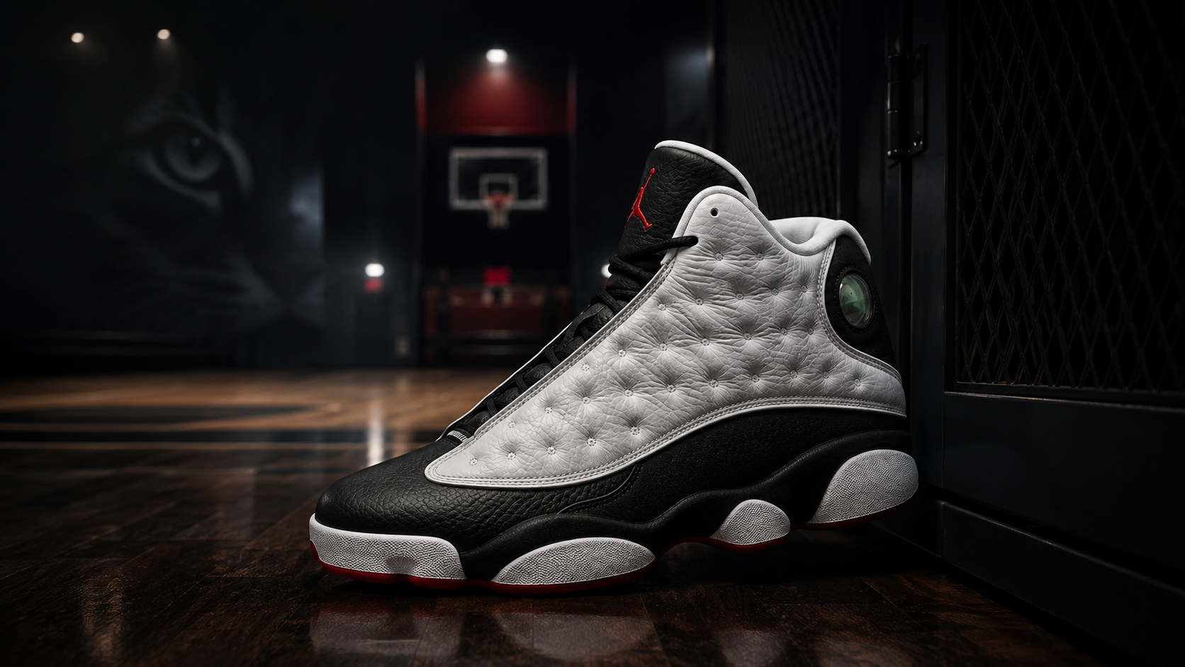 Air Jordan 13 в баскетбольной атмосфере