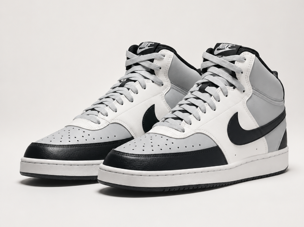 Nike Court Vision Mid: посадка и отличия от Low