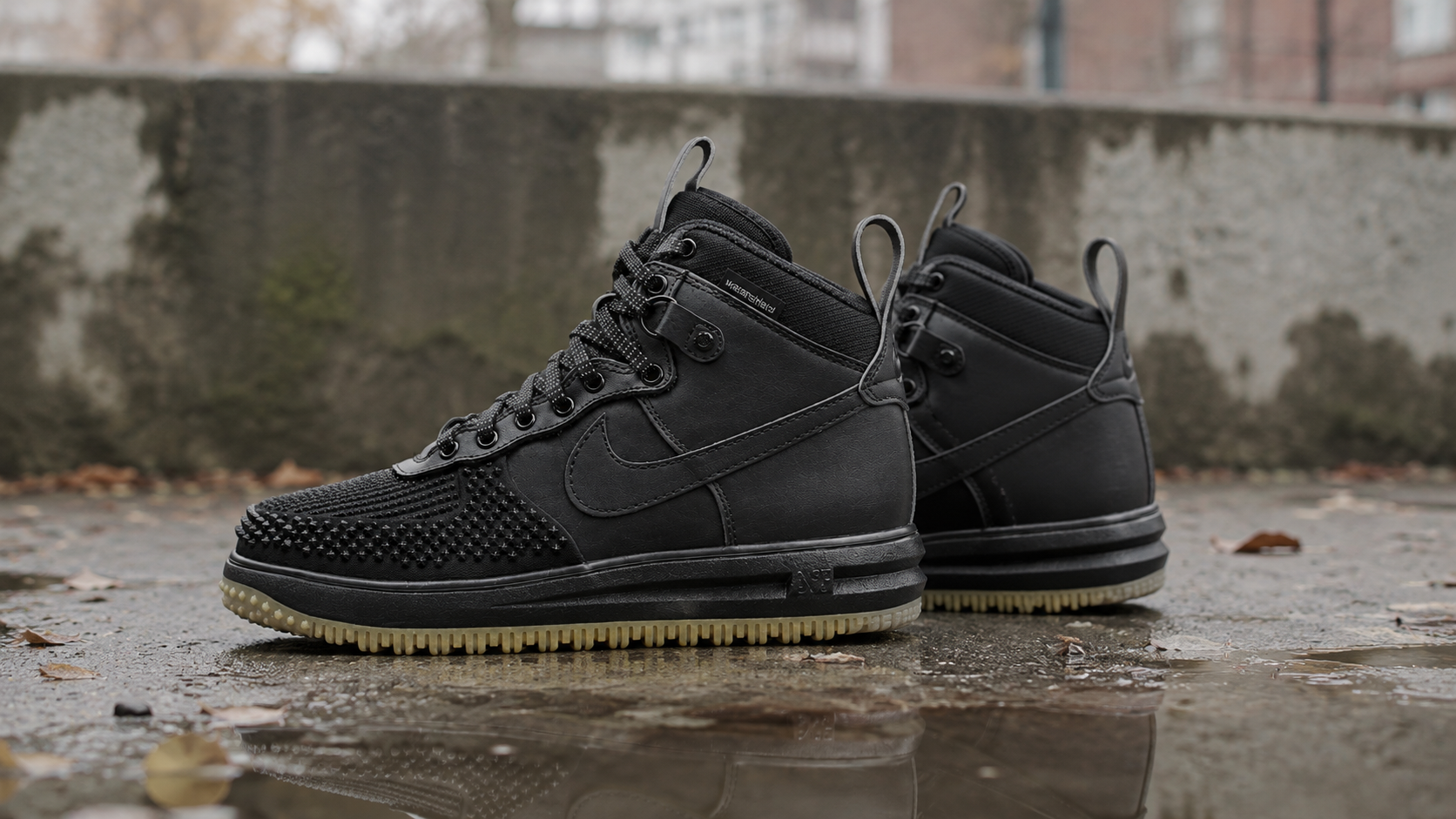 Протектор подошвы Nike Lunar Force 1 Duckboot крупным планом