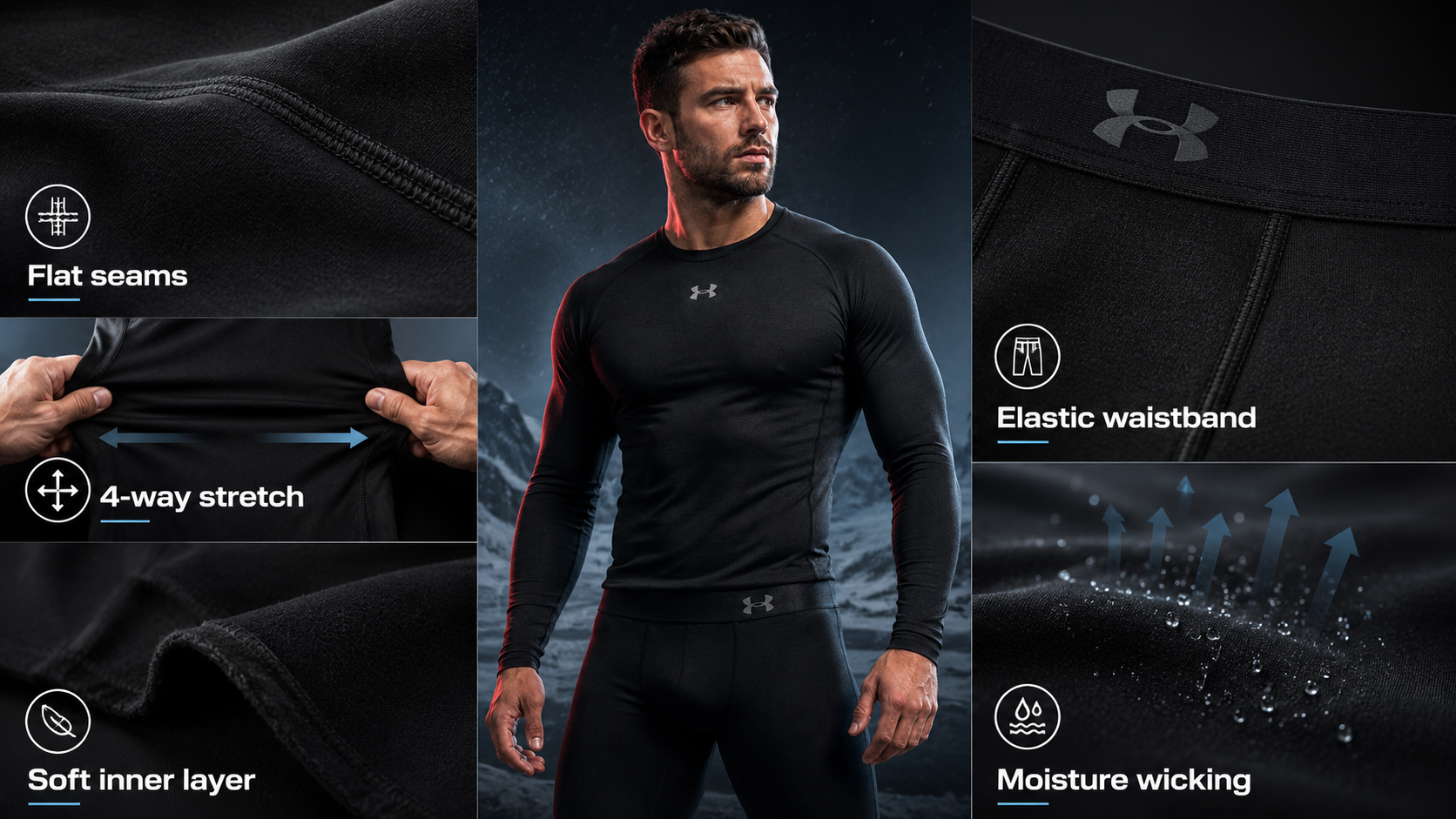 Распространённые ошибки при выборе термобелья Under Armour