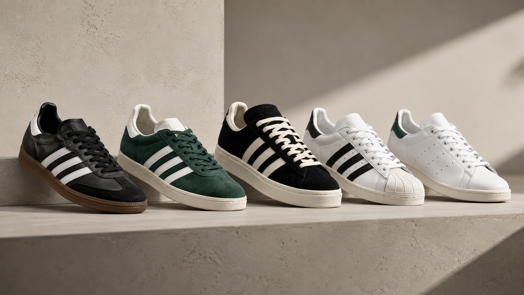 samba i gazelle lakonichnyj retro silujet