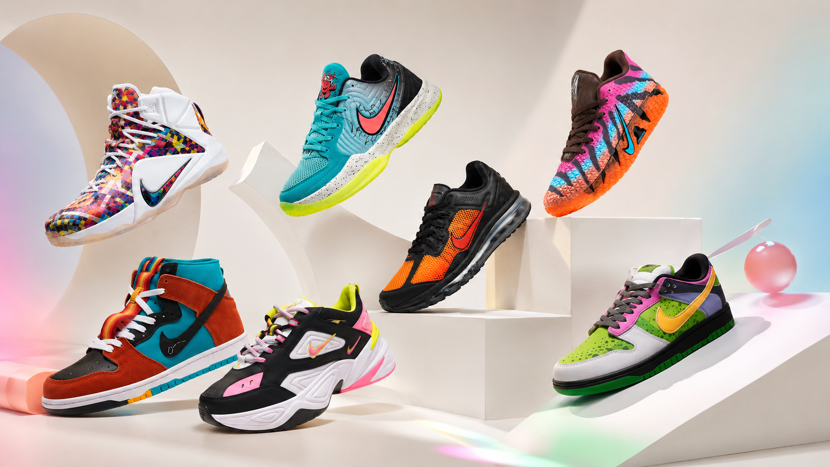 s chem nosit raznocvetnye krossovki nike