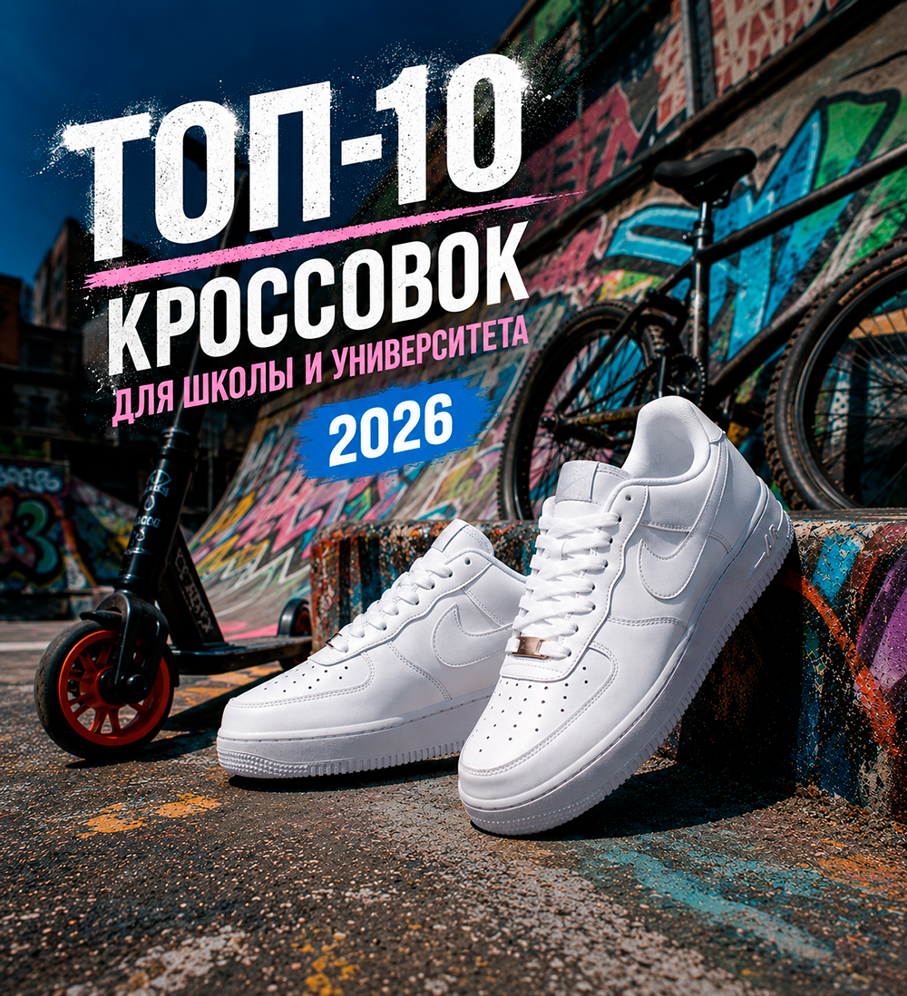 Топ-10 кроссовок в школу в 2026 году