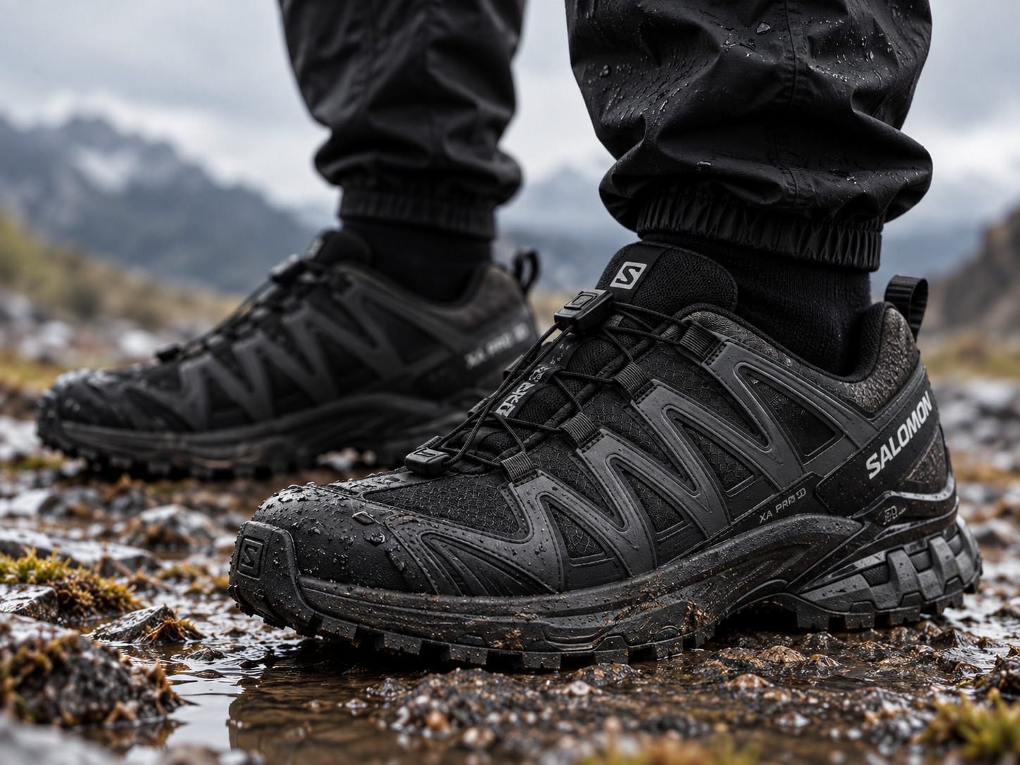 Salomon XA PRO 3D — на ноге