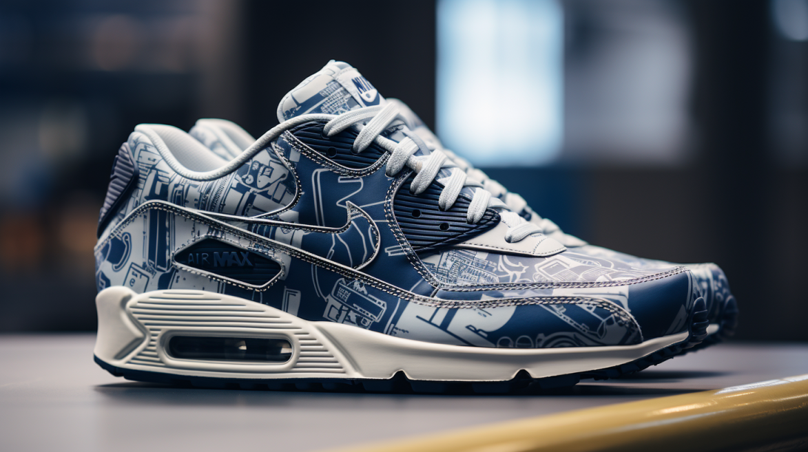 Nike air max blue camo best sale