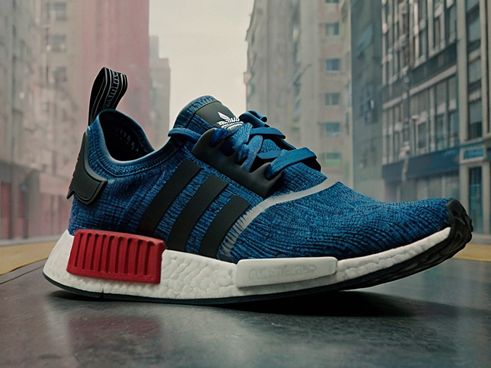 Стильные кроссовки Adidas Nmd R1 c Boost технологией