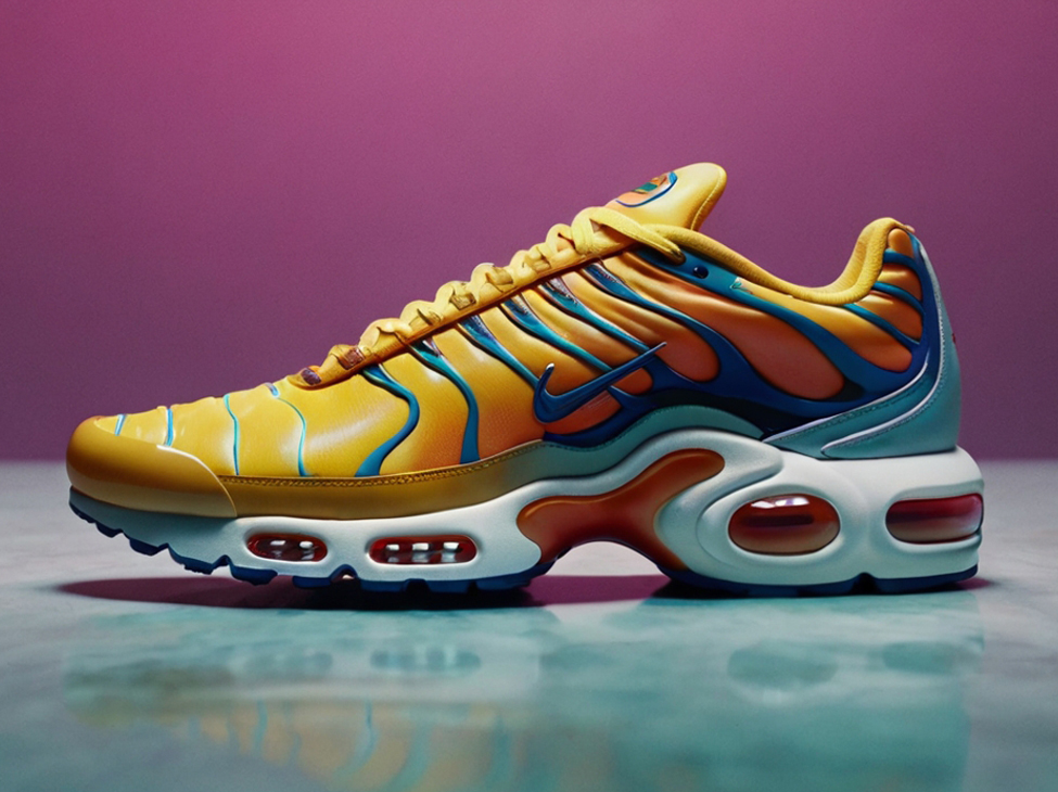 Космические кроссовки Air Max Plus: неповторимый дизайн