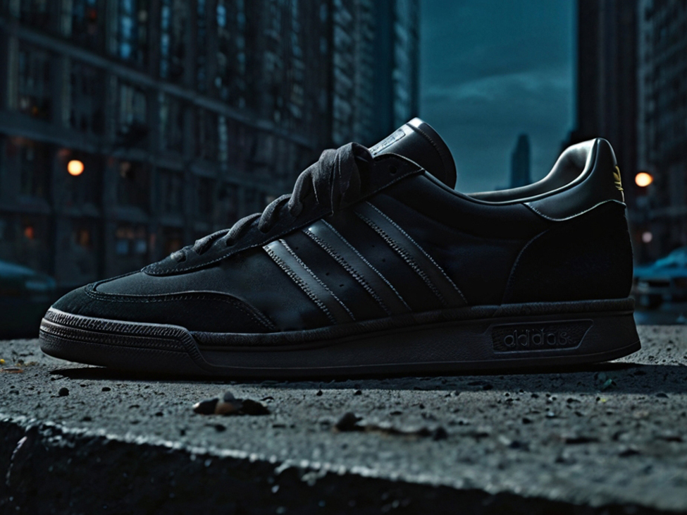 Черные Adidas Spezial: классические кроссовки