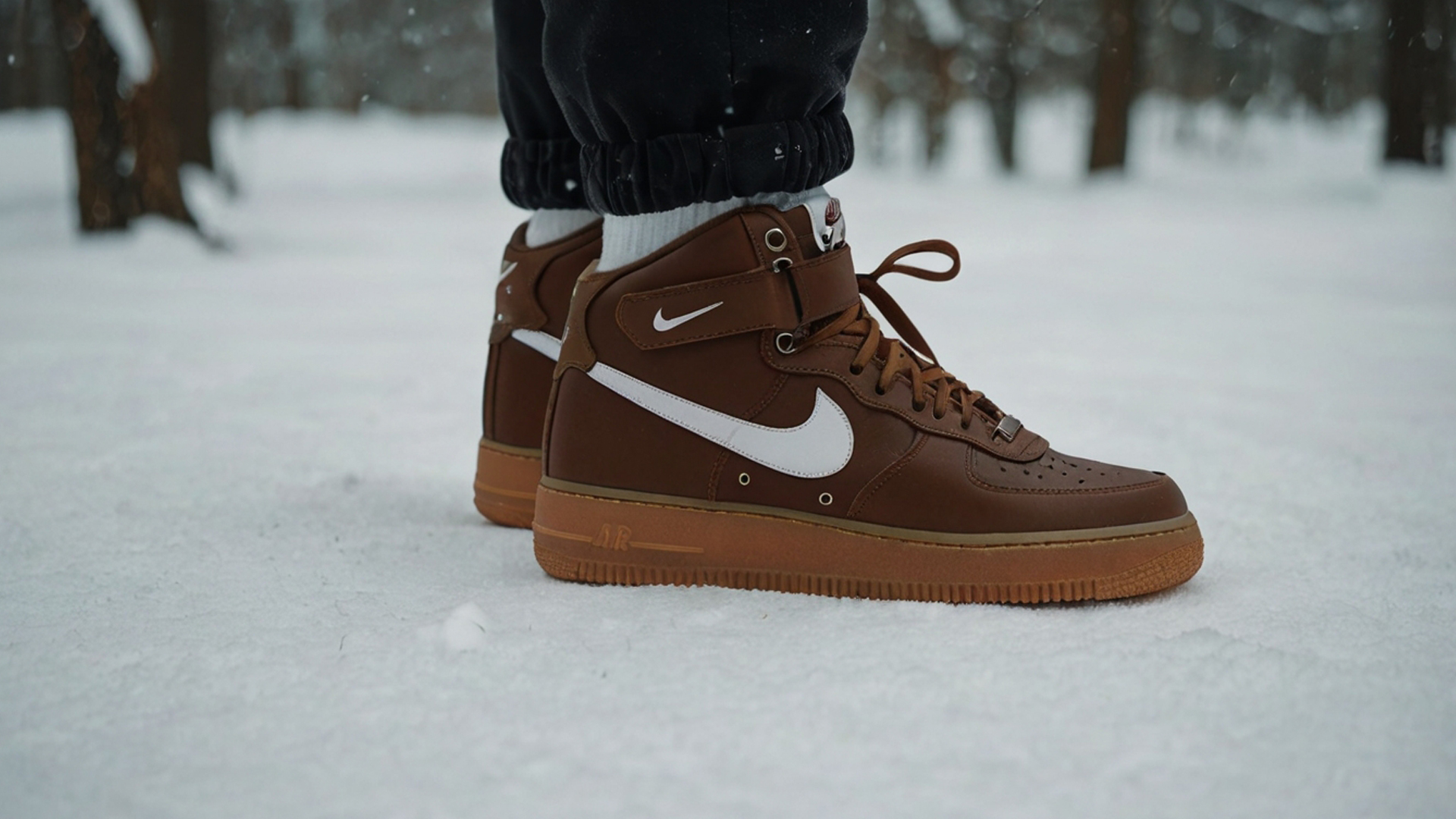 Теплые кроссовки Nike Air Force 1: демисезон и зима