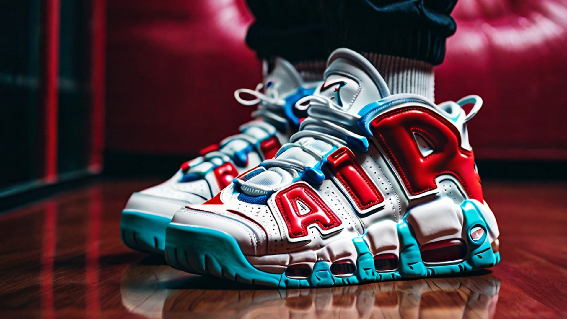 Nike air more uptempo 96 red bulls best sale