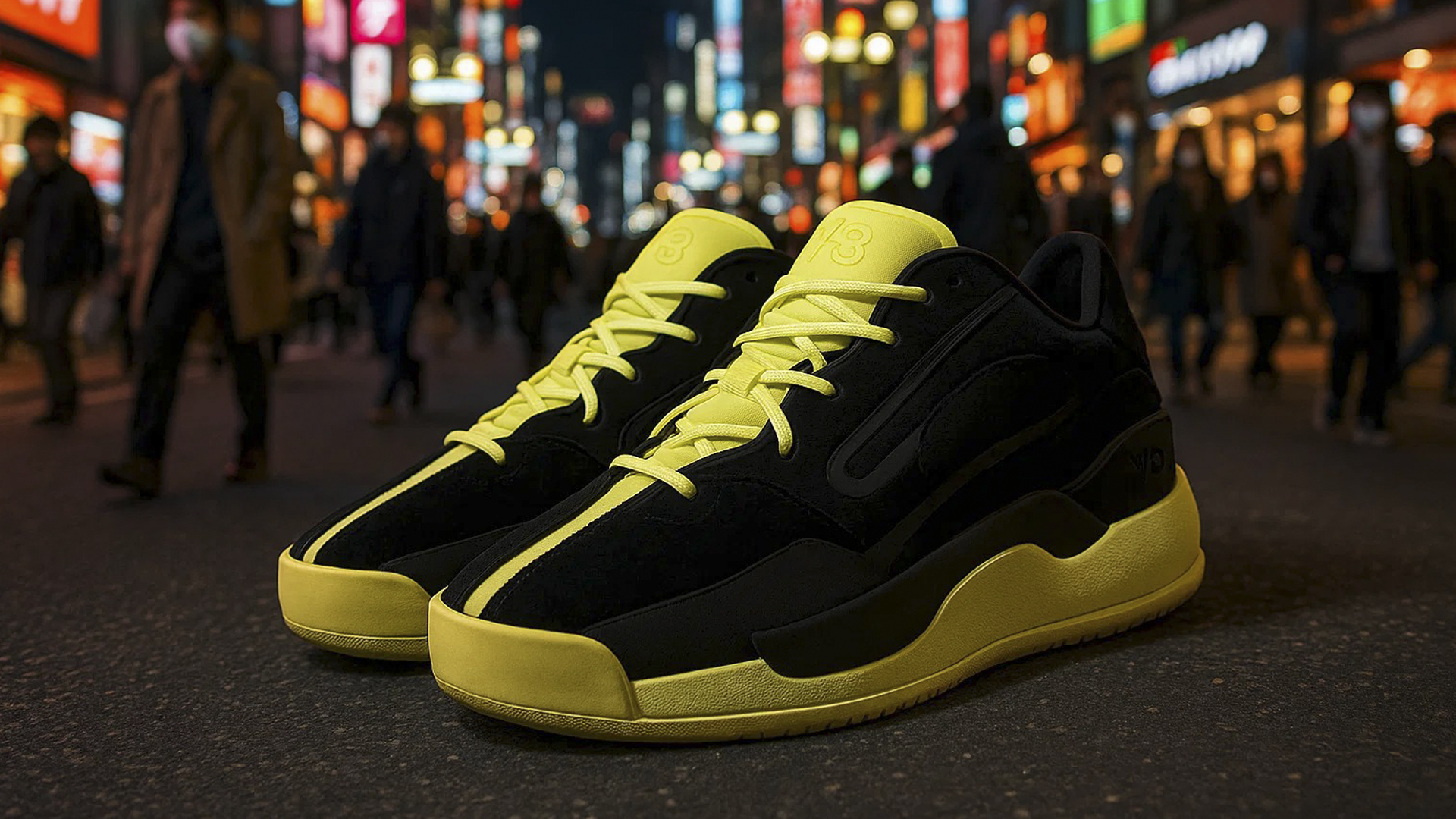 Мощные кроссовки Adidas x Y-3 Hokori II для яркого стиля
